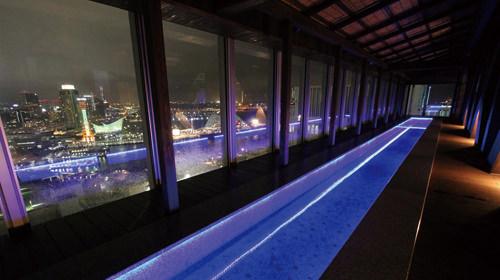 Kobe Harbor Land Onsen Manyo-Club Otel Dış mekan fotoğraf