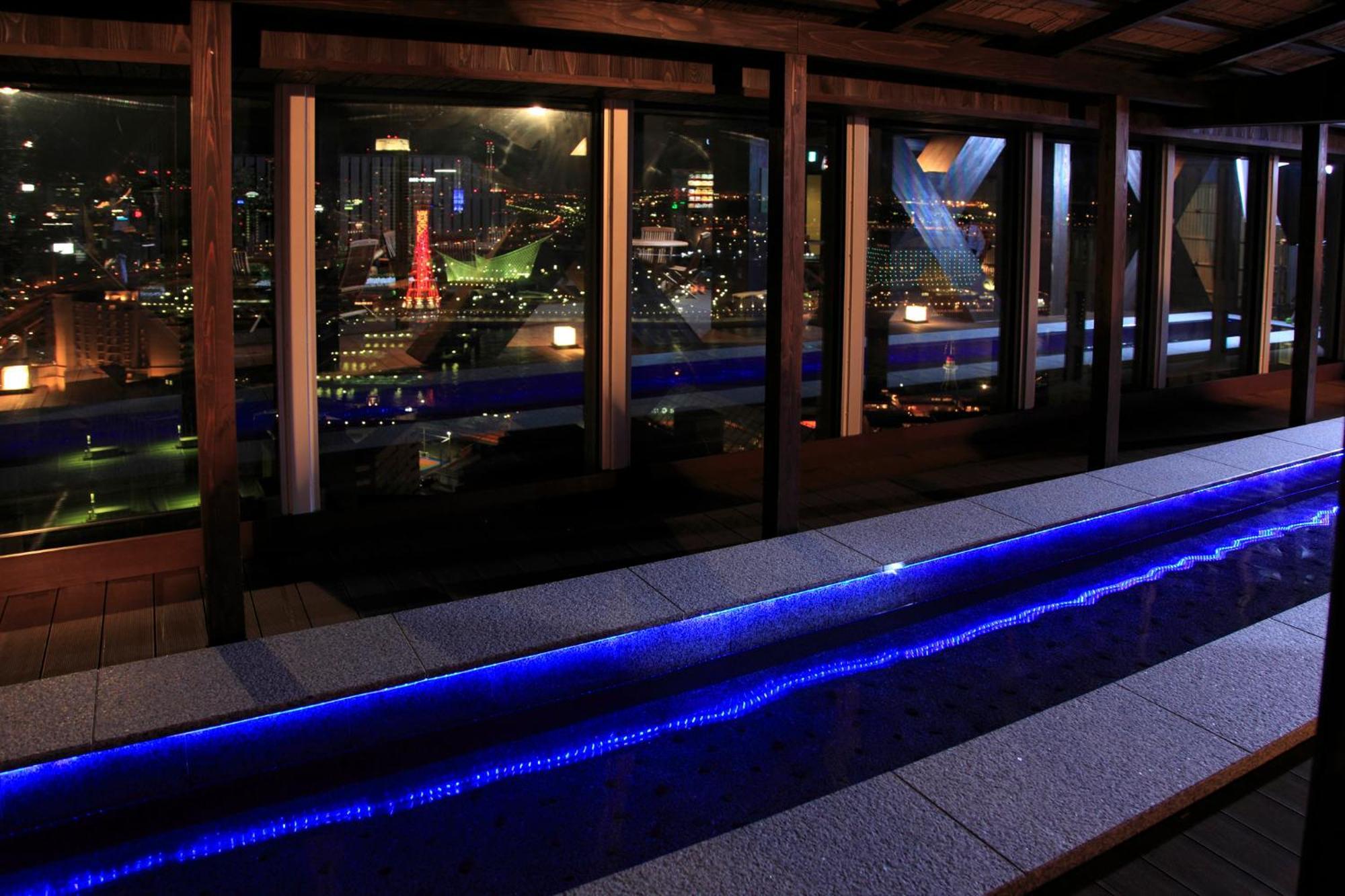 Kobe Harbor Land Onsen Manyo-Club Otel Dış mekan fotoğraf